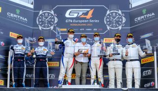 Podium, Race 1
 | SRO / Dirk Bogaerts Photography