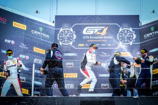 Podium, Race 1
 | SRO / Dirk Bogaerts Photography