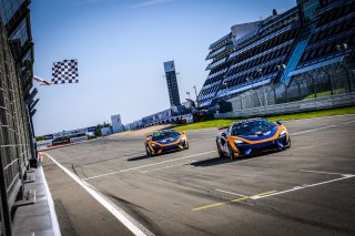 #32 United Autosports GBR McLaren 570S GT4  Gus Bowers GBR Dean Macdonald GBR Silver Cup, Finish, Race 2
 | SRO / Dirk Bogaerts Photography