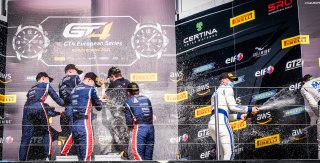Podium, Race 2
 | SRO / Dirk Bogaerts Photography