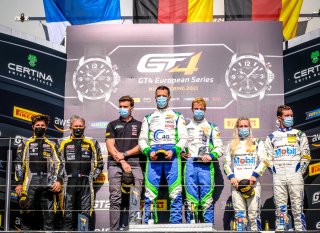 Podium, Race 2
 | SRO / Dirk Bogaerts Photography