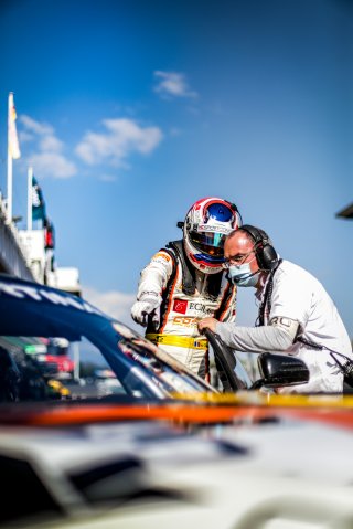 #2 CD Sport FRA Mercedes AMG GT4 Jean-Ludovic Foubert FRA Hugo Chevalier FRA Pro-Am, Free Practice 2, GT4, Pitlane
 | SRO / TWENTY-ONE CREATION - Jules Benichou