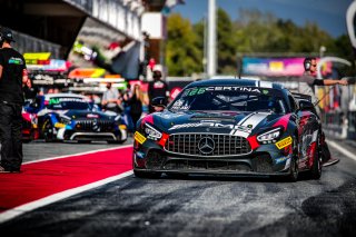 #126 NM Racing Team ESP Mercedes AMG GT4 Filip Vava-Atanackovic ROM Rafael Villanueva ESP Pro-Am, Free Practice 2, GT4, Pitlane
 | SRO / TWENTY-ONE CREATION - Jules Benichou