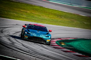 #18 Hella Pagid - racing one DEU Aston Martin AMR Vantage GT4 Markus Lungstrass DEU Henrik Lyngbye Pedersen DNK Am, Free Practice 2, GT4
 | SRO / TWENTY-ONE CREATION - Jules Benichou