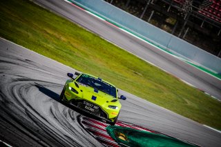 #7 Street Art Racing BEL Aston Martin AMR Vantage GT4 Pascal Bachmann CHE Paul Theysgens BEL Am, Free Practice 2, GT4
 | SRO / TWENTY-ONE CREATION - Jules Benichou