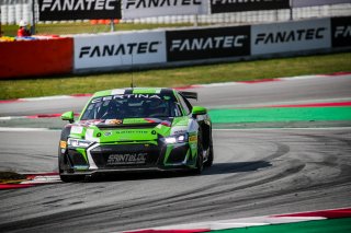 #25 Sainteloc Racing FRA Audi R8 LMS GT4 Cyril Saleilles FRA Olivier Esteves FRA Am, GT4, Qualifying
 | SRO / TWENTY-ONE CREATION - Jules Benichou