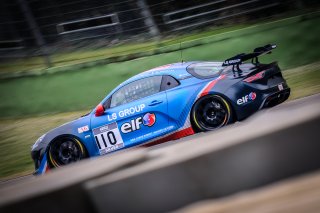 #110 Autosport GP FRA Alpine A110 GT4 Simon Tirman FRA Pierre Sancinena FRA Silver Cup, Paid Test Session
 | SRO / Dirk Bogaerts Photography