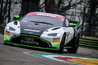 #80 AGS Events FRA Aston Martin AMR Vantage GT4 Tom Verdier FRA Ruben del Sarte GBR Silver Cup, Paid Test Session
 | SRO / Dirk Bogaerts Photography