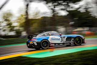 #87 AKKODIS ASP Mercedes AMG GT4 Jean Luc Beaubelique FRA Jim Pla FRA Pro-Am, Free Practice 2, GT4
 | SRO / TWENTY-ONE CREATION - Jules Benichou