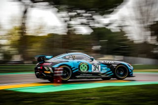 #34 Selleslagh Racing Team Mercedes AMG GT4 Alexandre Papadopulos USA Luca Bosco FRA Silver Cup, Free Practice 2, GT4
 | SRO / TWENTY-ONE CREATION - Jules Benichou
