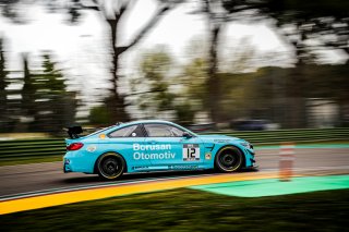 #12 Borusan Otomotiv Motorsport BMW M4 GT4 William Burns GBR Berkay Besler TUR Silver Cup, Free Practice 2, GT4
 | SRO / TWENTY-ONE CREATION - Jules Benichou