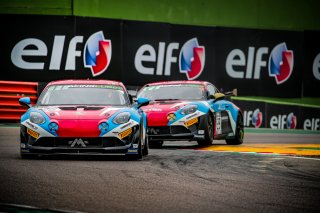 #28 Mirage Racing Alpine A110 GT4 Frédéric de Brabant FRA Alban Lagrange FRA Am, Free Practice 2, GT4
 | SRO / TWENTY-ONE CREATION - Jules Benichou