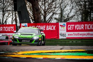 #21 Sainteloc Racing Audi R8 LMS GT4 Olivier Esteves FRA Anthony Beltoise FRA Pro-Am, Free Practice 2, GT4
 | SRO / TWENTY-ONE CREATION - Jules Benichou