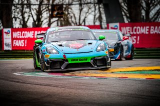 #44 Allied Racing Porsche 718 Cayman GT4 RS CS Alexander Hartvig DNK Moritz Wiskirchen DEU Silver Cup, Free Practice 2, GT4
 | SRO / TWENTY-ONE CREATION - Jules Benichou