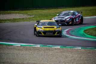 #14 Sainteloc Racing Audi R8 LMS GT4 Erwan Bastard FRA Roee Meyuhas USA Silver Cup, GT4, Qualifying
 | SRO / TWENTY-ONE CREATION - Jules Benichou