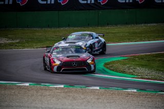 #61 AKKODIS ASP Mercedes AMG GT4 Mauro Ricci BEL Benjamin Ricci BEL Am, GT4, Qualifying
 | SRO / TWENTY-ONE CREATION - Jules Benichou
