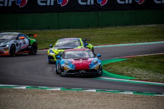 #28 Mirage Racing Alpine A110 GT4 Frédéric de Brabant FRA Alban Lagrange FRA Am, GT4, Qualifying
 | SRO / TWENTY-ONE CREATION - Jules Benichou