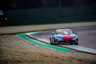 #28 Mirage Racing Alpine A110 GT4 Frédéric de Brabant FRA Alban Lagrange FRA Am, GT4, Qualifying
 | SRO / TWENTY-ONE CREATION - Jules Benichou