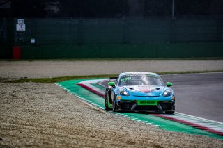 #44 Allied Racing Porsche 718 Cayman GT4 RS CS Alexander Hartvig DNK Moritz Wiskirchen DEU Silver Cup, GT4, Qualifying
 | SRO / TWENTY-ONE CREATION - Jules Benichou