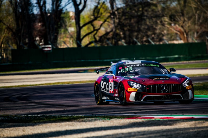 #61 AKKODIS ASP Mercedes AMG GT4 Mauro Ricci BEL Benjamin Ricci BEL Am, GT4, Race 1
