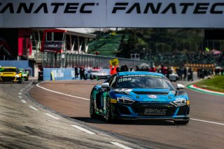 #42 Sainteloc Racing Audi R8 LMS GT4 Fabien Michal FRA Gregory Guilvert FRA Pro-Am, GT4, Race 2
 | SRO / TWENTY-ONE CREATION - Jules Benichou