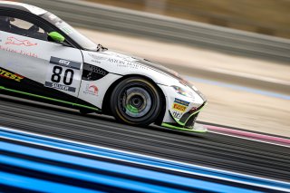 #80 AGS Events Aston Martin AMR Vantage GT4 Tom Verdier FRA Ruben del Sarte GBR Tom Verdier FRA Silver Cup, Free Practice 2
 | SRO / Kevin Pecks