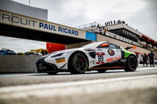 #89 AGS Events Aston Martin AMR Vantage GT4 Julien Lambert FRA Julien Lambert FRA Wilfried Cazalbon FRA Am, GT4, Pitlane, Qualifying
 | SRO / TWENTY-ONE CREATION - Jules Benichou