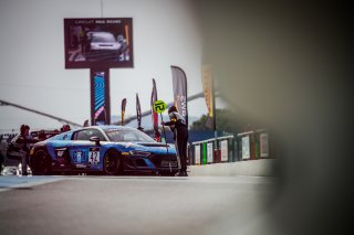 #42 Sainteloc Racing Audi R8 LMS GT4 Sainteloc Junior Team FRA Gregory Guilvert FRA Fabien Michal FRA Pro-Am, GT4, Pitlane, Qualifying
 | SRO / TWENTY-ONE CREATION - Jules Benichou