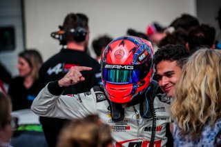#15 NM Racing Team Mercedes AMG GT4 NM Racing Team ESP Enzo Joulié  FRA Lluc Ibañez ESP Silver Cup, Celebration, GT4, Race 1
 | SRO / TWENTY-ONE CREATION - Jules Benichou