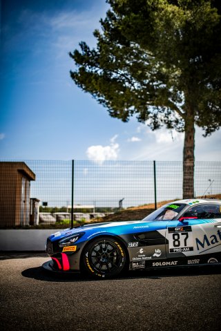 #87 AKKODIS ASP Mercedes AMG GT4 AKKA ASP FRA Jim Pla FRA Jean Luc Beaubelique FRA Pro-Am, GT4, GridWalk, Race 2
 | SRO / TWENTY-ONE CREATION - Jules Benichou