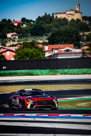 #61 AKKODIS ASP Mercedes AMG GT4 Benjamin Ricci Mauro Ricci Am, GT4 European Series, Paid Test Session
 | SRO / TWENTY-ONE CREATION - Jules Benichou