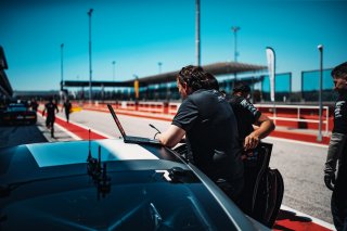 #7 AGS Events Aston Martin AMR Vantage GT4 Noah Andy Hugo Conde Silver Cup, GT4 European Series, Paid Test Session, Pitlane
 | SRO / TWENTY-ONE CREATION - Jules Benichou
