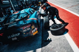 #55 Autosport GP Alpine A110 GT4 Evo Jean-Baptiste Mela Laurent Hurgon Pro-Am, GT4 European Series, Paid Test Session, Pitlane
 | SRO / TWENTY-ONE CREATION - Jules Benichou