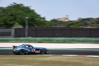 #81 AKKODIS ASP Mercedes AMG GT4 Simon Gachet Eric Debard Pro-Am, Free Practice 1
 | SRO / Kevin Pecks