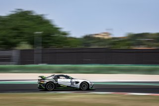 #80 AGS Events Aston Martin AMR Vantage GT4 Ruben del Sarte Tom Verdier Silver Cup, Free Practice 1
 | SRO / Kevin Pecks