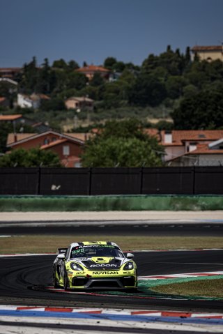 #38 W&S Motorsport Porsche 718 Cayman GT4 RS CS Hendrik Still Max Kronberg Pro-Am, Free Practice 1
 | SRO / Kevin Pecks