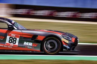 #88 NM Racing Team Mercedes AMG GT4 Stanislav Safronov Aleksandr Vaintrub Am, Free Practice 1
 | SRO / Kevin Pecks