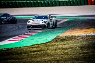 #718 Centri Porsche Ticino Porsche 718 Cayman GT4 RS CS Alex Fontana Ivan Jacoma Pro-Am, GT4 European Series, Qualifying
 | SRO / TWENTY-ONE CREATION - Jules Benichou