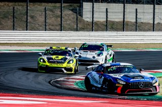 #87 AKKODIS ASP Mercedes AMG GT4 Jim Pla Jean Luc Beaubelique Pro-Am, Race 1
 | SRO / Patrick Hecq Photography
