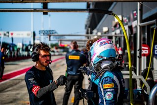 #10 Racing Spirit of Léman Aston Martin AMR Vantage GT4 Konstantin Lachenauer Gus Bowers Silver Cup, GT4 European Series, Pitlane, Race 1
 | SRO / TWENTY-ONE CREATION - Jules Benichou