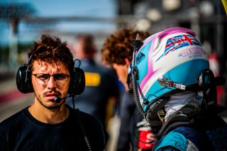 #10 Racing Spirit of Léman Aston Martin AMR Vantage GT4 Konstantin Lachenauer Gus Bowers Silver Cup, GT4 European Series, Pitlane, Race 1
 | SRO / TWENTY-ONE CREATION - Jules Benichou