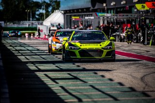 #26 Team Fullmotorsport Audi R8 LMS GT4 Cyril Saleilles Benoit Lison Am, GT4 European Series, Pitlane, Race 1
 | SRO / TWENTY-ONE CREATION - Jules Benichou