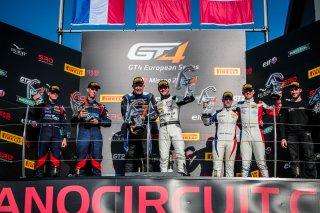 GT4 European Series, Podium, Race 1
 | SRO / TWENTY-ONE CREATION - Jules Benichou
