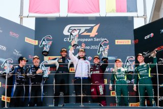 Podium, Race 2
 | SRO / Patrick Hecq Photography