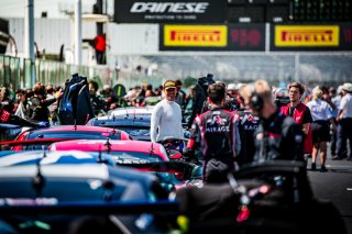 #32 Selleslagh Racing Team Mercedes AMG GT4 Jean-Luc Behets Johan Vannerum Am, GT4 European Series, GridWalk, Race 2
 | SRO / TWENTY-ONE CREATION - Jules Benichou