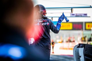 #110 Autosport GP Alpine A110 GT4 Evo Simon Tirman Pierre Sancinena Silver Cup, GT4 European Series, Pitlane, Race 2
 | SRO / TWENTY-ONE CREATION - Jules Benichou