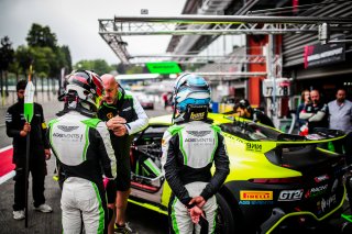 #7 AGS Events Aston Martin AMR Vantage GT4 Noah Andy Hugo Conde Silver Cup, GT4 - European Series, Pitlane, Private Testing
 | SRO / TWENTY-ONE CREATION - Jules Benichou