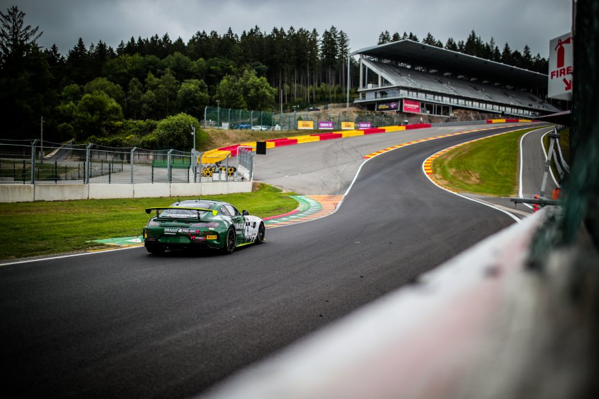 #4 Drago Racing Team ZVO Mercedes AMG GT4 Gabriela Jilkova  Robert Haub Pro-Am, GT4 - European Series, Pitlane, Private Testing
