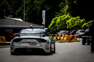 #36 Code Racing Development Alpine A110 GT4 Evo Antoine Leclerc Loïc Villiger Pro-Am, Free Practice 1, GT4 - European Series
 | SRO / TWENTY-ONE CREATION - Jules Benichou