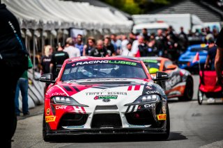 #66 CMR Toyota GR Supra GT4 Antoine Potty Romain Monti Silver Cup, Free Practice 1, GT4 - European Series
 | SRO / TWENTY-ONE CREATION - Jules Benichou